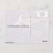 女性ベーキングブレッドバイミレット(Ii)ジャン=フランソワ ポストカード (裏面)