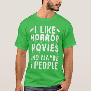 女性ホラー映画好き 面白い映画鑑賞 フーディー Tシャツ