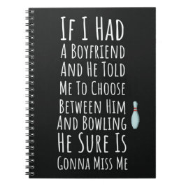 女性ボウリングプレーヤーに最適な面白いギフト ボウリング女子チーム ノートブック