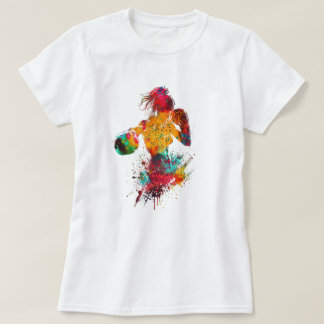 女性ボクサー Tシャツ