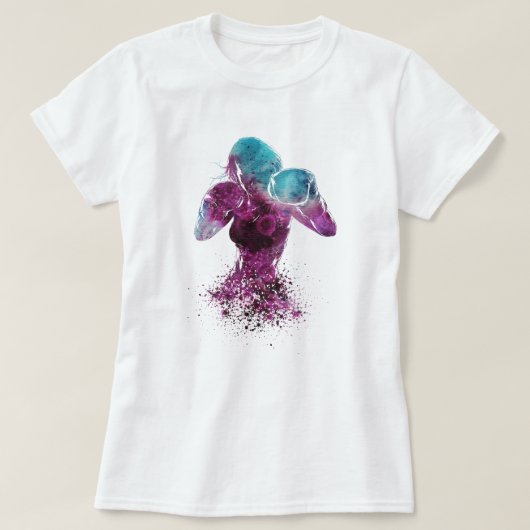女性ボクサー Tシャツ (デザイン正面)