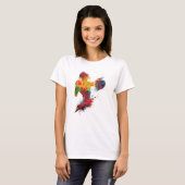 女性ボクサー Tシャツ (正面フル)