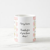 女性ボスマグ離れの引退贈り物 コーヒーマグカップ (中央)