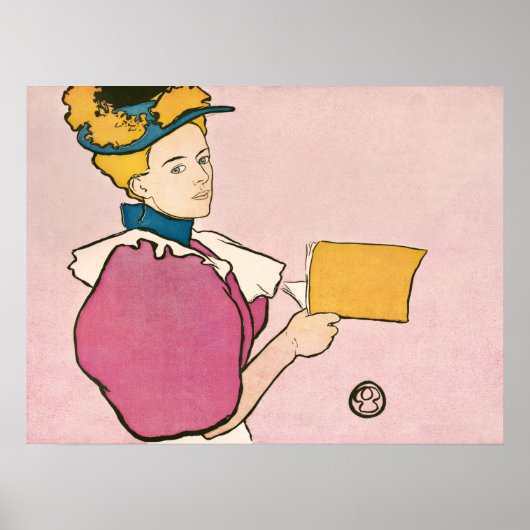 女性ポスターのエドワード・ペンフィールドイラストレーション ポスター (正面)