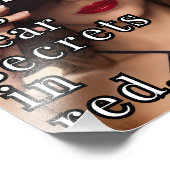 女性ポスター引用文 フォトプリント            (角)