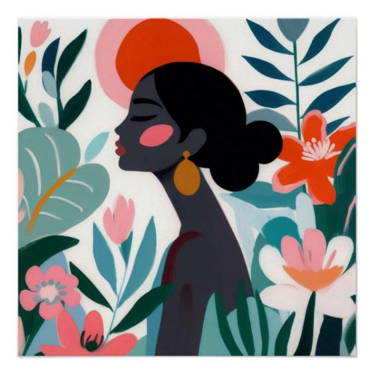 女性ポルトガル ポスター (正面)