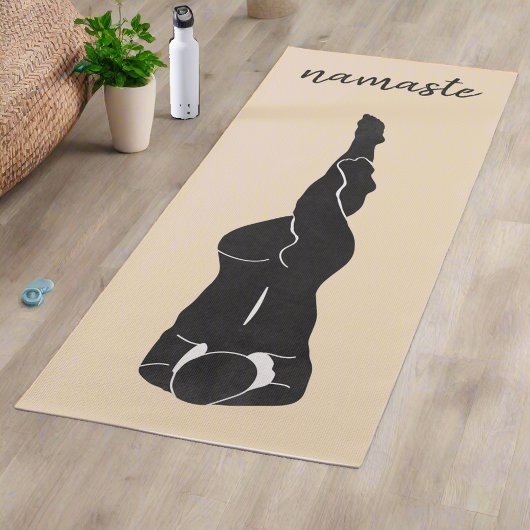 女性ポーズ運動ナマステ代々木赤面ピンク ヨガマット