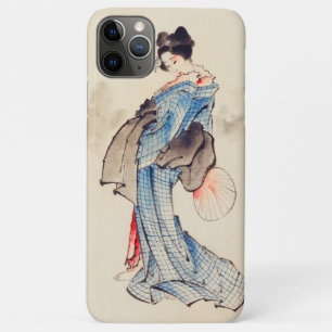 女性ポートレート(葛飾北斎) iPhone 11 PRO MAXケース