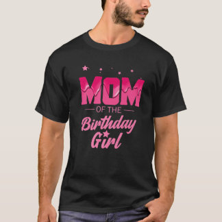 女性ママの誕生日ガールママママおばあちゃん Tシャツ