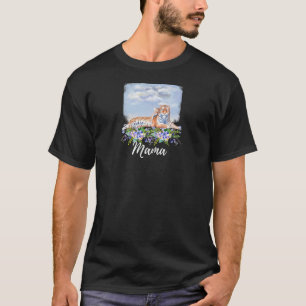女性ママタイガー新しいママかわいいママのためにママ Tシャツ