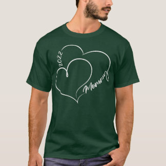 女性ママ母ママ母ママ母ママ妊娠アナウンクス Tシャツ
