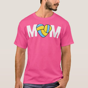 女性ママ水ポロシャツマママママチームプレイ Tシャツ