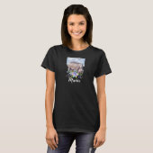 女性ママHippo新しいママかわいいママFor Mothers D Tシャツ (正面フル)
