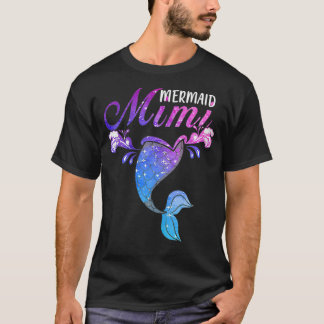 女性マーメイドミミマメイドマーメイドバースデーパーティー母' Tシャツ