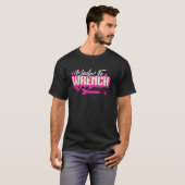 女性メカニックのための工具 Tシャツ (正面フル)