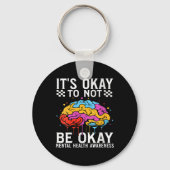 女性メンタルヘルス認識度ギフトメンタルギフト キーホルダー (正面)