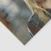 女性モダンハーフイラストレーションティッシュペーパー 薄葉紙 (詳細)