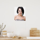 女性モデルの髪のサロンポスター ポスター (キッチン)