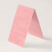 女性モデルファッションコーディネーターの名刺 名刺 (裏面)