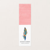 女性モデルファッションコーディネーターの名刺 名刺 (外部フラット)