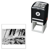 女性モデル日光浴サンダー_コーブ セルフインキングスタンプ (インサイチュ)