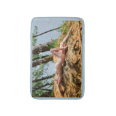 女性モデル日光浴サンダー_コーブ バスマット (正面縦)