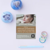 女性モデル、モデリング機関、モデルエージェント チラシ (シングル)