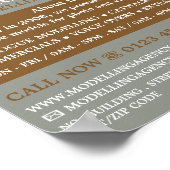 女性モデル、モデリング機関、モデルエージェント ポスター (角)