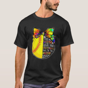 女性モムズ風変わりビルドキャラクター Tシャツ