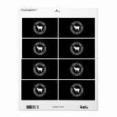 女性ヤギのためのシャモアギフトを愛しているだけの女の子 ラベル (フルシート)