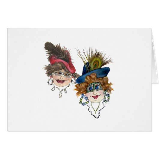 女性ユーモアのあるとピザvsサラダカード (正面横)