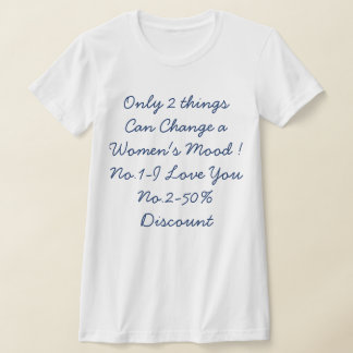 女性ユーモア引用Tシャツ Tシャツ