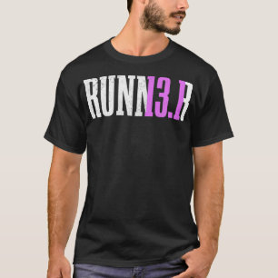 女性ランナー ハーフマラソン 13 Tシャツ