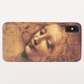 女性ラ・スカピグリアタレオナルド・ダ・ヴィンチの頭部 Case-Mate iPhoneケース (裏面(横))