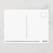 女性リーダー葉書 ポストカード (裏面)