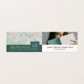 女性リーダー、ブッククラブ詳細 名刺 (外部フラット)