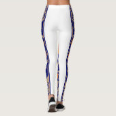 女性レギンスkalamkariプリントモデル レギンス (裏面)