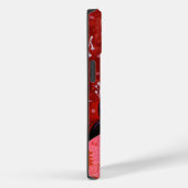 女性レッドクリスマスフェスティバルトナカイ Case-Mate iPhoneケース (裏面 / 右)