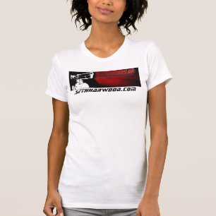 女性ロゴのタンクかワイシャツまたはものは何でも Tシャツ