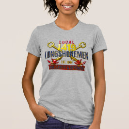 女性ローカル1419沿岸荷役労働者ヴィンテージ連帯 Tシャツ