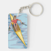 女性ローワー キーホルダー (裏面)