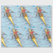 女性ローワー ラッピングペーパー (フラット)