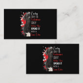 女性ヴァレンティーンズデイケーンコーソマママママザーラージ 名刺 (正面/裏面)