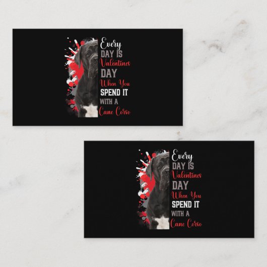 女性ヴァレンティーンズデイケーンコーソマママママザーラージ 名刺 (正面/裏面)