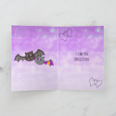 女性ヴァンパイア、ロマンチックなハロウィーン不可抗力 カード (内部)