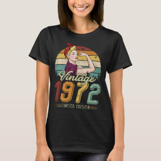 女性ヴィンテージ1972年限定版 Tシャツ