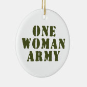 女性一軍 セラミックオーナメント (右)