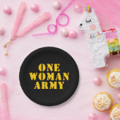 女性一軍 ペーパープレート (パーティー)