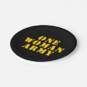 女性一軍 ペーパープレート (アングル)