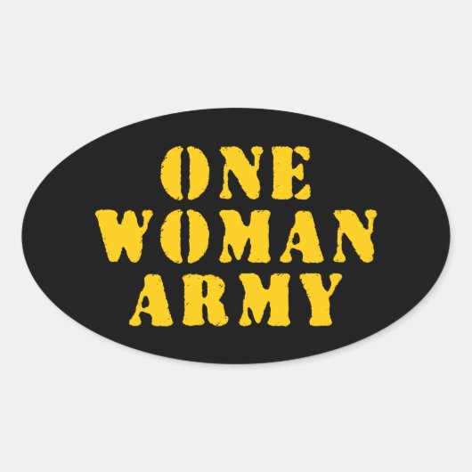 女性一軍 楕円形シール (正面)